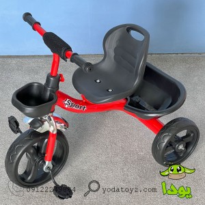 سه چرخه وارداتی رنگ قرمز مدل syd-125