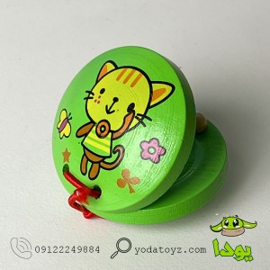 ساز قاشقک انگشتی عروسکی چوبی