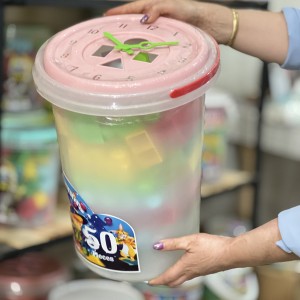 آجر خانه سازی سطلی 50 تکه در ساعتی 7003 (سوپر درشت)