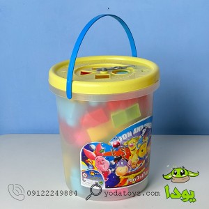 آجر خانه سازی سطلی 40 تکه در ساعتی 5003 سایز درشت