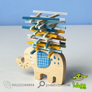 بازی تعادل فیل چوبی پیکاردو bz-35-c