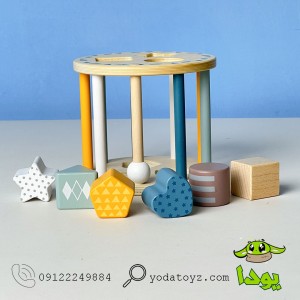 استوانه هوش جا گذاری اشکال پیکاردو  رنگ آبیBZ-47-B