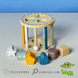 استوانه هوش جا گذاری اشکال پیکاردو  رنگ آبیBZ-47-B