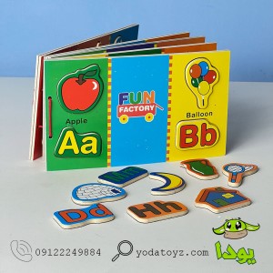 آموزش حروف انگلیسی کارتی کوچک و بزرگ 1322