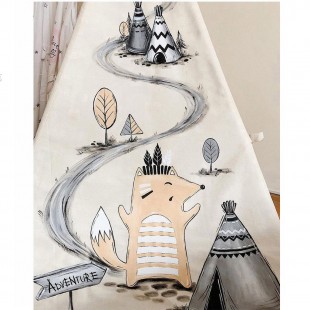 چادر بازی کودک مدل سرخپوستی با تشک طرح راسو