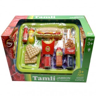 فست فود اسباب بازی با هات داگ و سیب زمینی برند nitoys