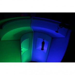 میز بار و کانتر نورانی (led)  چند تکه -لت جانبی