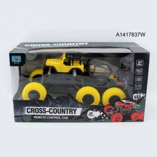 ماشین کنترلی آفرودی RC مدل 6 چرخ cross-country