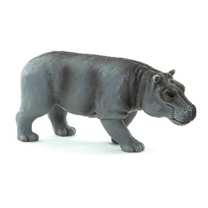فیگور اسب آبی ماده برند موجو - MOJO HIPPOPOTAMUS FIGURE