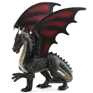 فیگور اژدهای فولادین برند موجو کد 387215 - MOJO STEEL DRAGON FIGURE