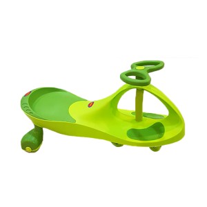 سه چرخه کودک پلاسماکار چرخ ژله ای و چراغدار plasmacar (اورجینال) سبز-سبز پاستیلی