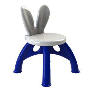 صندلی پلاستیکی طرح خرگوش آبی