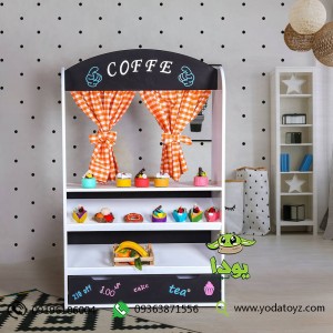 دکه کافه کلاسیک کودکان برند مانیا چوب