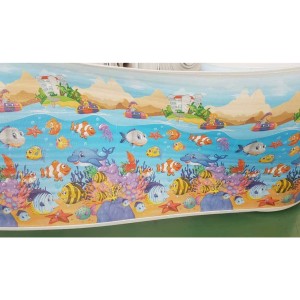 دیوارپوش فومی یا محافظ دیوار مهدکودک و اتاق کودک طرح اقیانوس
