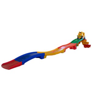 سطح شیب دار با ماشین 3 پله به طول 4 متر (رنگ شاد)