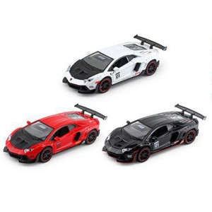 اسباب بازی ماشین فلزی عقب کش و کلکسیونی مدل لامبورگینی آونتادور کد 32581