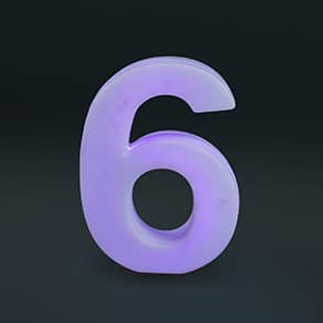 استند عدد 6 نورانی ارتفاع 100سانتیمتری LED