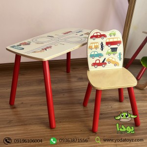 خرید میز و صندلی چوبی کودک