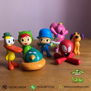 فیگور کویو و دوستان -Mini Pocoyo Action Figures Toys