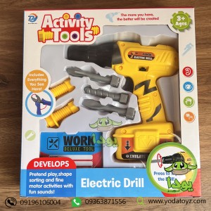 اسباب بازی دریل شارژی بچگانه