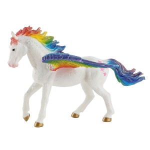 فیگور اسب بالدار رنگین کمان  پگاسوس برند موجو - Rainbow Pegasus figure