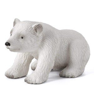 فیگور بچه خرس قطبی برند موجو -  Polar bear cub Sitting figure