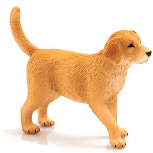 فیگور توله سگ نژاد گلدن رتریور برند موجو - Golden Retriever Puppy figure