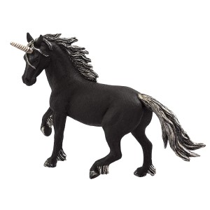 فیگور اسب یونیکورن سیاه برند موجو -  Dark Unicorn figure