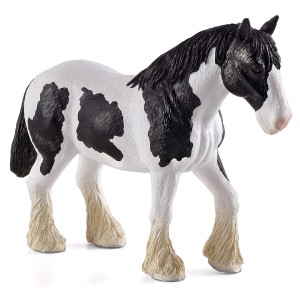 فیگور اسب کلاید سدال برند موجو -  Clydesdale Horse Black and White figure