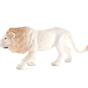 فیگور شیر نر سفید برند موجو - White Male Lion figure