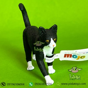 فیگور گربه سیاه و سفید برند موجو - Cat Black & White figure
