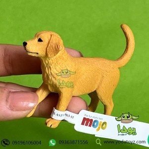 خرید فیگور توله سگ نژاد گلدن رتریور برند موجو - Golden Retriever Puppy figure