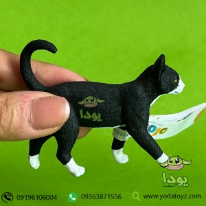 فیگور گربه سیاه و سفید برند موجو - Cat Black & White figure