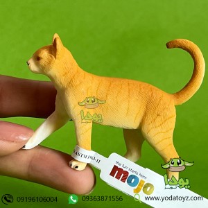 فیگور گربه تابی زنجبیلی برند موجو - Ginger Tabby Cat figure