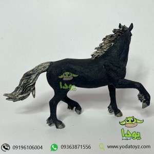 فیگور اسب یونیکورن سیاه برند موجو -  Dark Unicorn figure