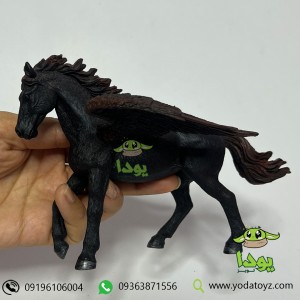 فیگور اسب بالدار  پگاسوس رنگ سیاه برند موجو -  Dark Pegasus figure