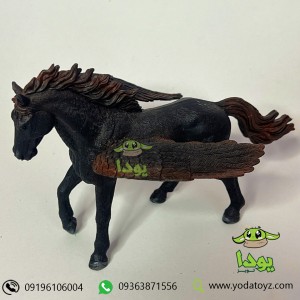 خرید فیگور اسب بالدار  پگاسوس رنگ سیاه برند موجو -  Dark Pegasus figure