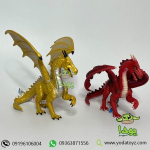 فیگور اژدهای طلایی برند موجو - MOJO GOLDEN DRAGON FIGURE