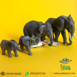 فیگور فیل آسیایی برند موجو -  Asian Elephant figure