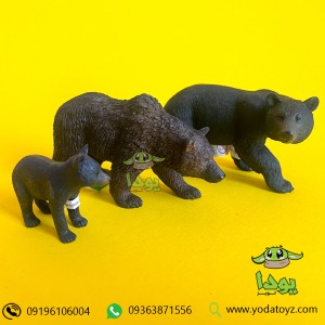 فیگور بچه خرس سیاه برند موجو -  American Black Bear Cub figure