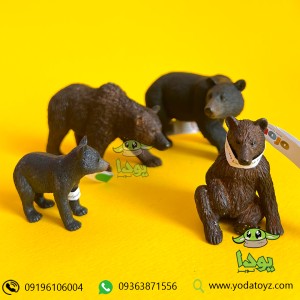 فیگور بچه خرس گریزلی برند موجو -  Grizzly Bear Cub figure