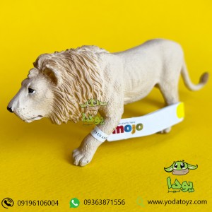 فیگور شیر نر سفید برند موجو - White Male Lion figure