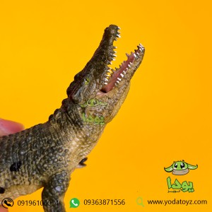فیگور کروکودیل با فک متحرک برند موجو - Crocodile with Articulated Jaw figure