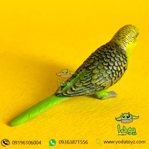 خرید فیگور مرغ عشق رنگ سبز برند موجو - Green Budgerigar figure