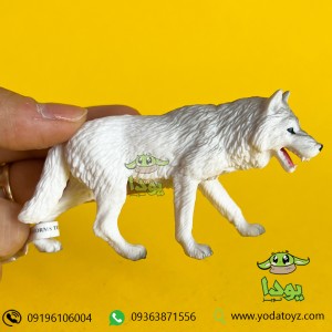 فیگور گرگ سفیده قطبی برند موجو - Arctic Wolf figure