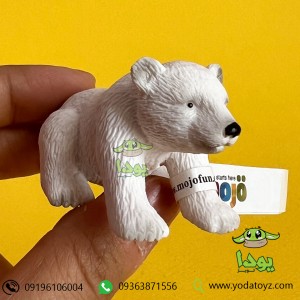 خرید فیگور بچه خرس قطبی برند موجو -  Polar bear cub Sitting figure