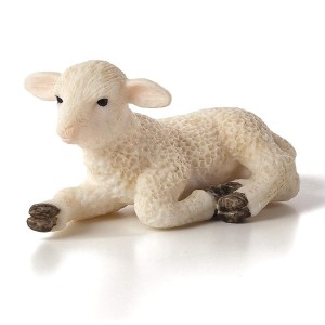خرید فیگور بچه گوسفند برند موجو - Lamb Laying down figure