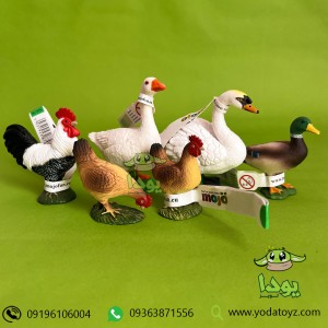 فیگور مرغ ایستاده برند موجو - Hen Standing figure