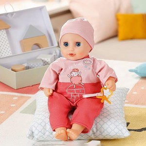 خرید عروسک بیبی بورن مدل نوزاد ارتفاع 30 سانتیمتری با قابلیت پس دادن غذای اضافه -Baby Annabell First Cheeky Annabell 30cm