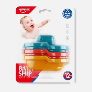 اسباب بازی حمام مدل کشتی 3 عددی کد HE0220